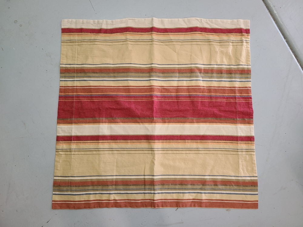 Pottery Barn "Serape Stripe" Euro Pillow Sham