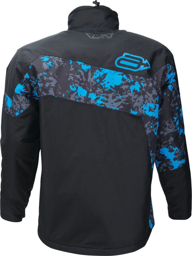 Arctiva Pivot 7 Snow Jacket Camo Black/Blue