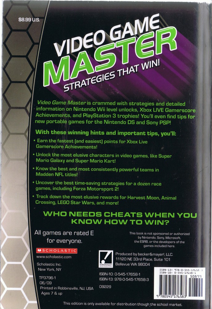 Video Game Master (Paperback, Scholastic)