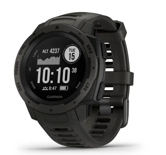 Garmin Solar Standard Edition | Rugged Smartwatch with Solar Charging | Graphite