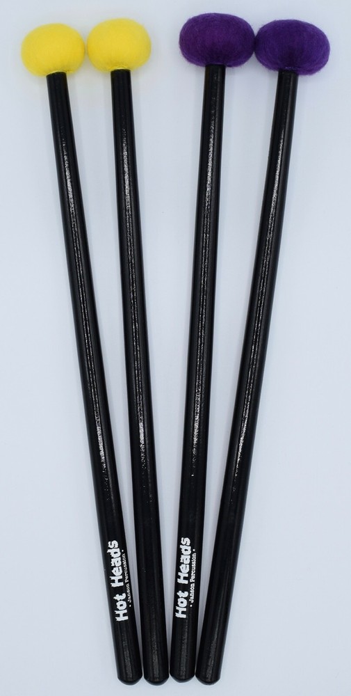 Hot Heads™ timpani mallets - "two pack"