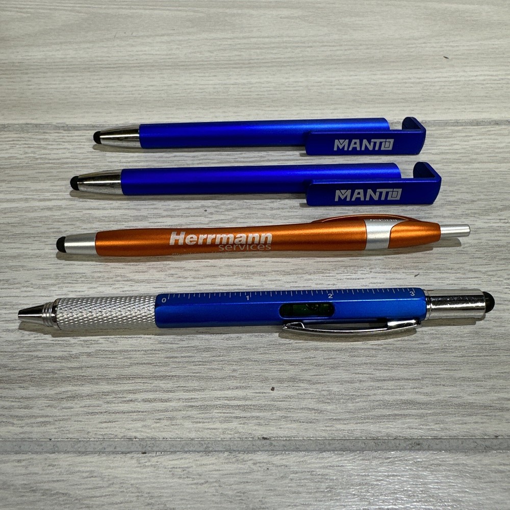 Lot of 4 Assorted Stylus Tablet Accessory