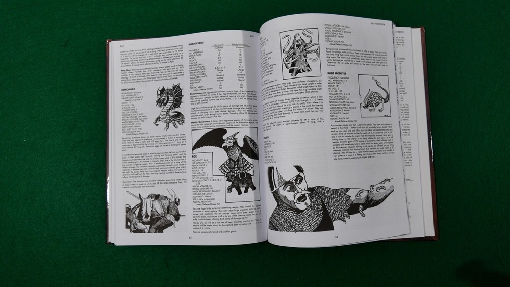 1E CORE BUNDLE! Dungeon Masters Players Handbook Monster Manual Unearthed AD&D
