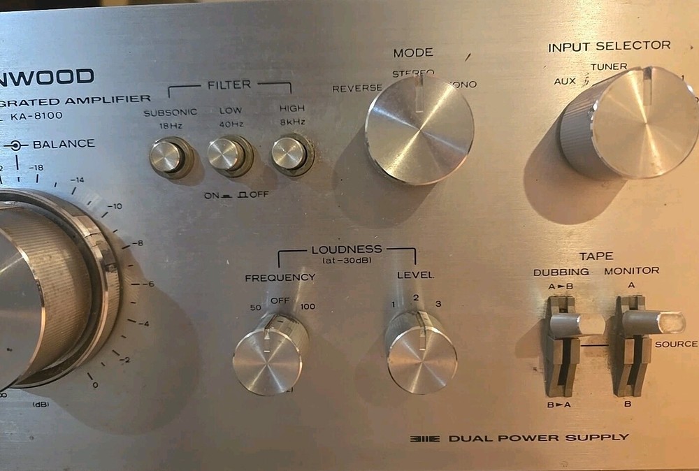 Kenwood KA-8100 Amplifier