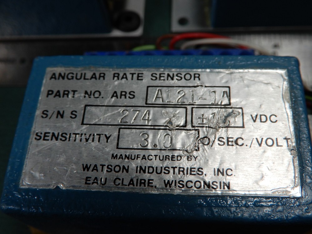 Watson Industries Angular Rate Sensors Three Different Shown Parts Only