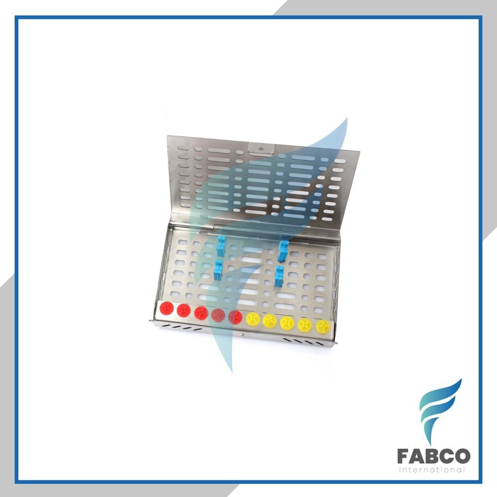 Dental Surgical Instruments Empty Sterilization Box for Surgical Tools