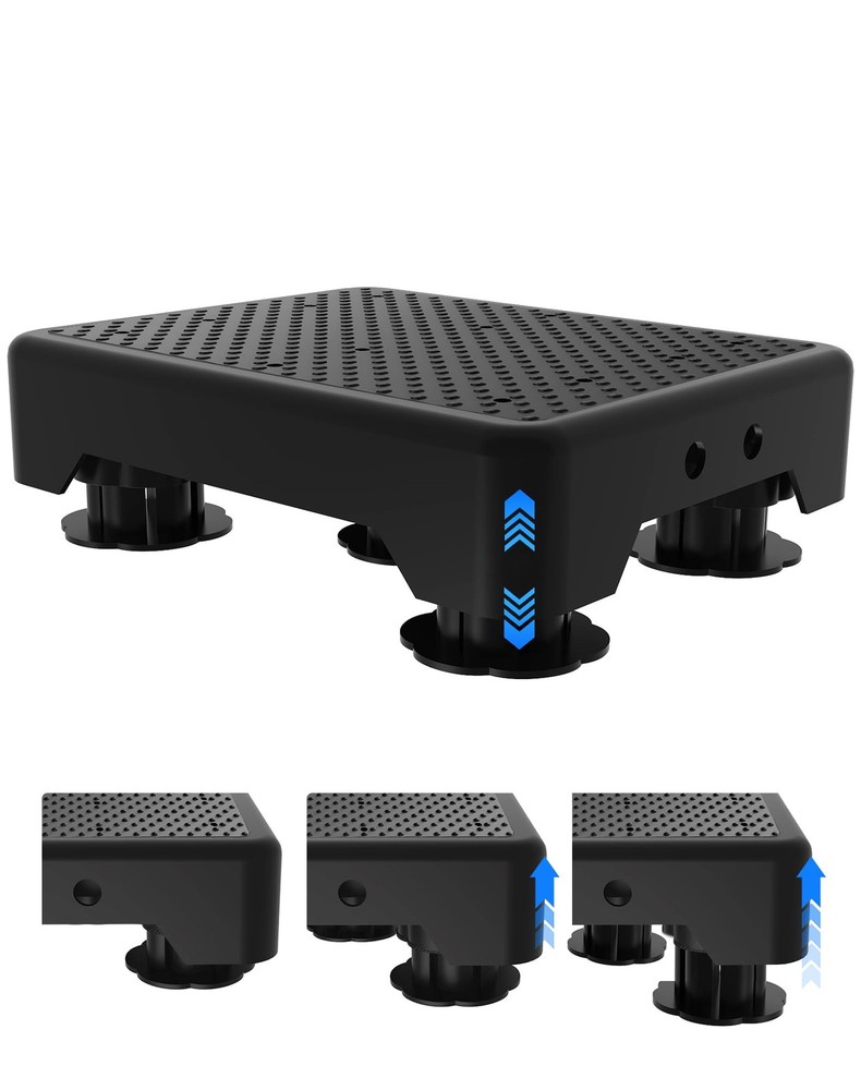 LIFTOZA Adjustable Step Stool for Adults, Bed Step Stools, 600 LBS Capacity S...