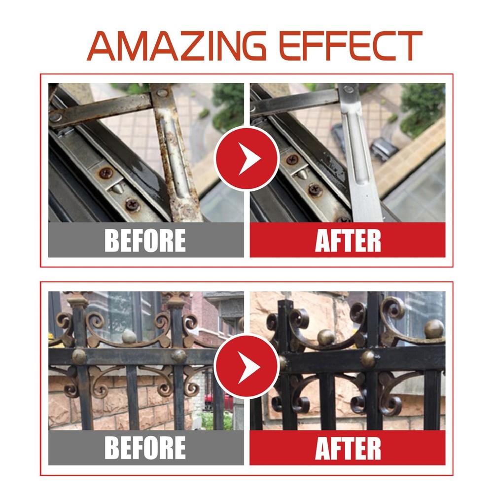 winblot Rust Conversion Agent 300g, Multi-Functional Anti-Rust Paint, Black