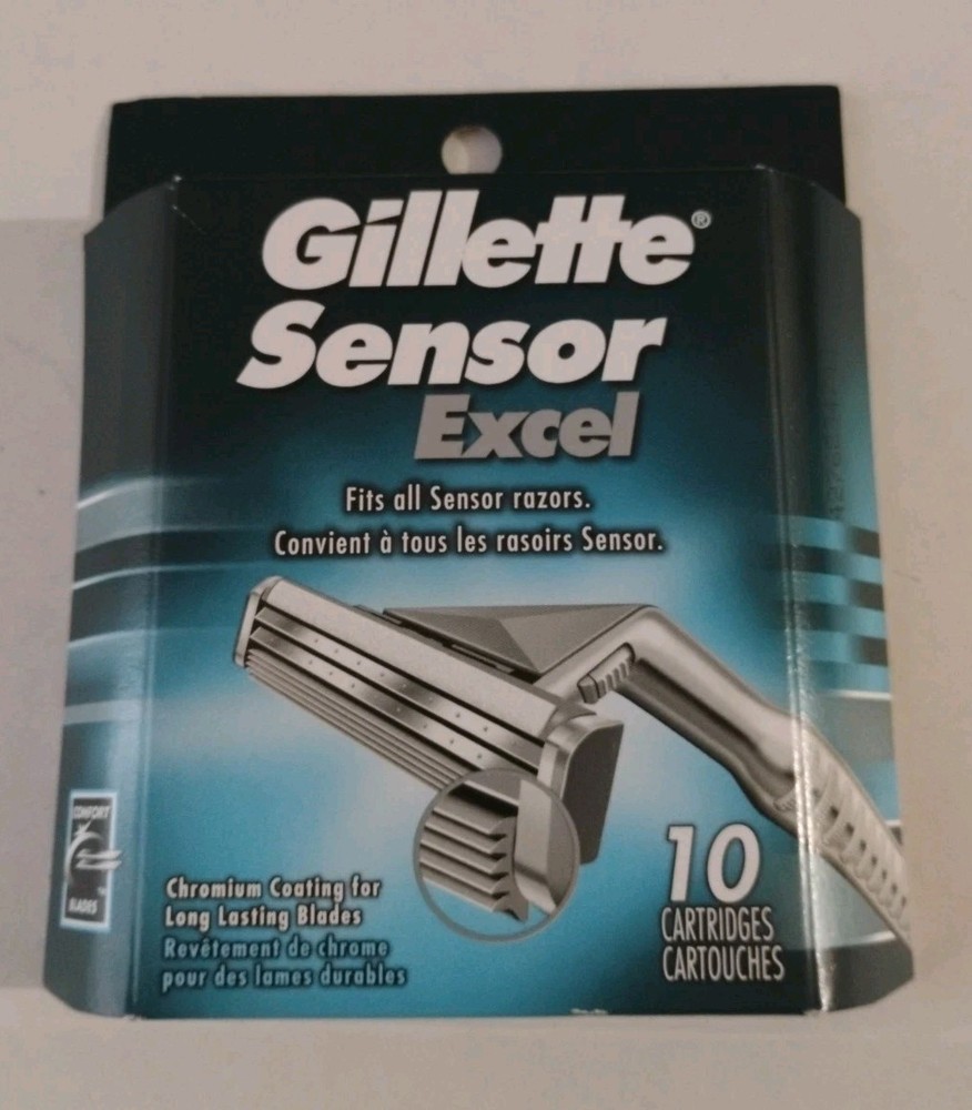 Gillette Sensor Excel Shaving Cartridges - Pack of 10