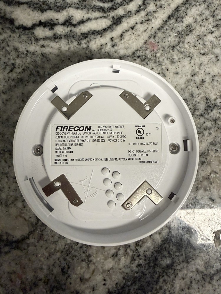 Firecom F1000-450 Addressable Heat Detector