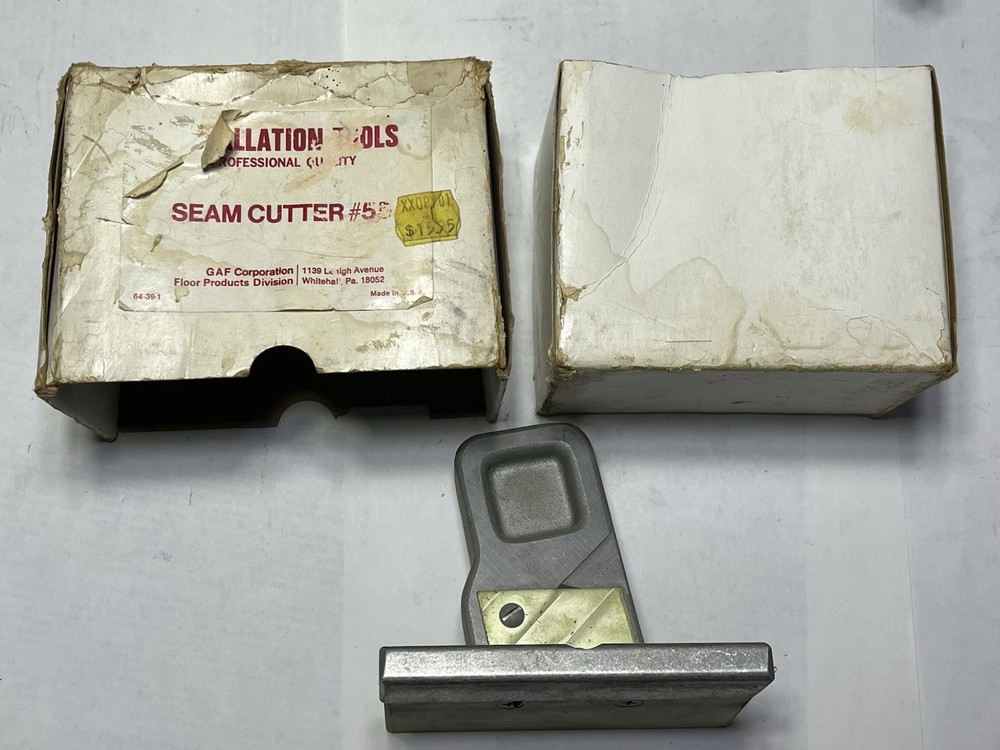 GAF No. 55 Professional Seam Cutter Used