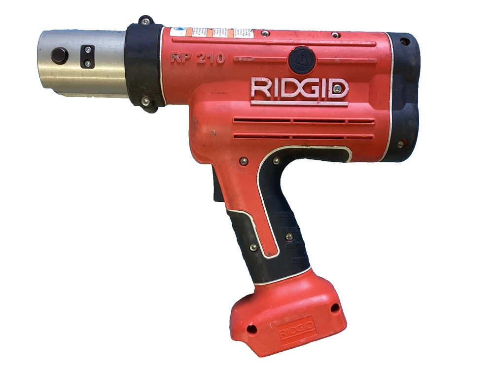 RIDGID RP 210 Compact Press Tool 18V Tested & Working Green Light USED