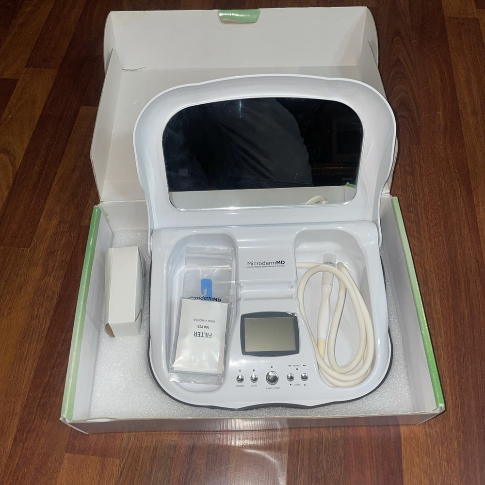 MicrodermMD Microdermabrasion System for Exfoliation & Anti-Aging. Mod TSMDD 01