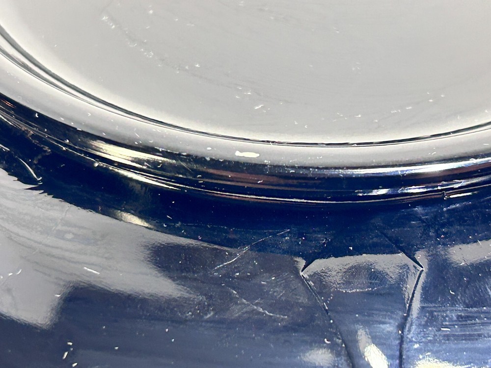 Vintage L.E. Smith, Black Amethyst, Handled Square Dish, Beautiful.