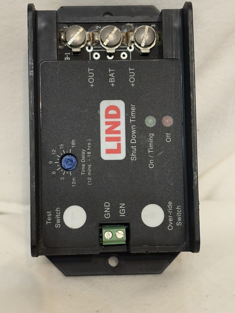 Lind Shutdown Timer SDT1230-008 12 VDC"