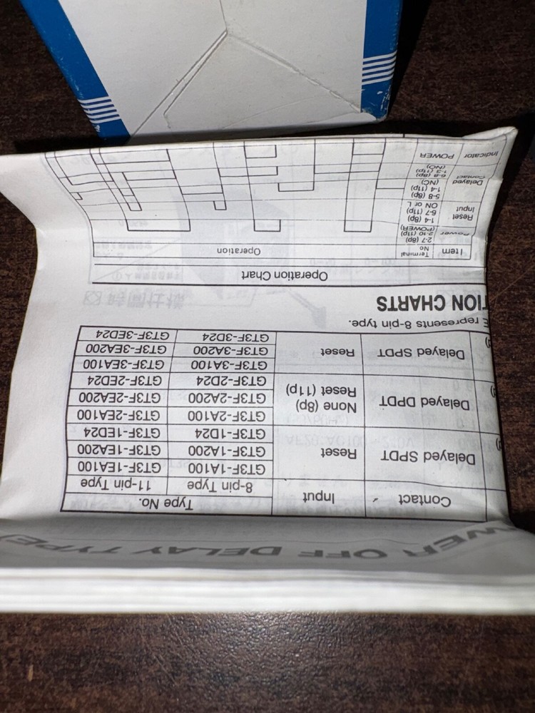 NEW IDEC GT3F-2A100 ELECTRONIC TIMER B395