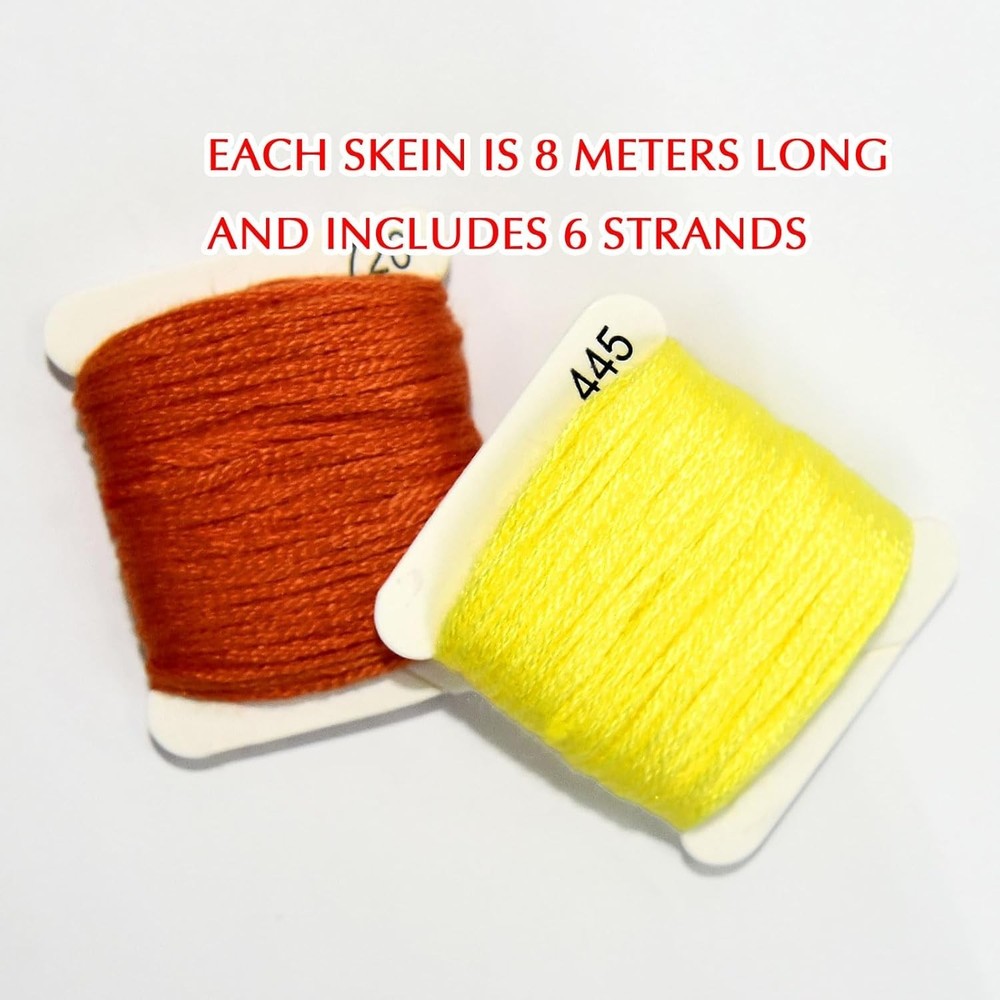 Friendship Bracelet String Kit String Bracelet Making Kit with 80 Skeins Embr...