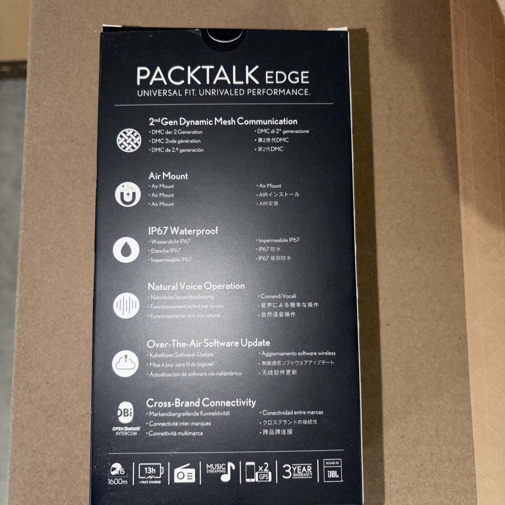 Cardo - PT200001 - Packtalk Edge Single