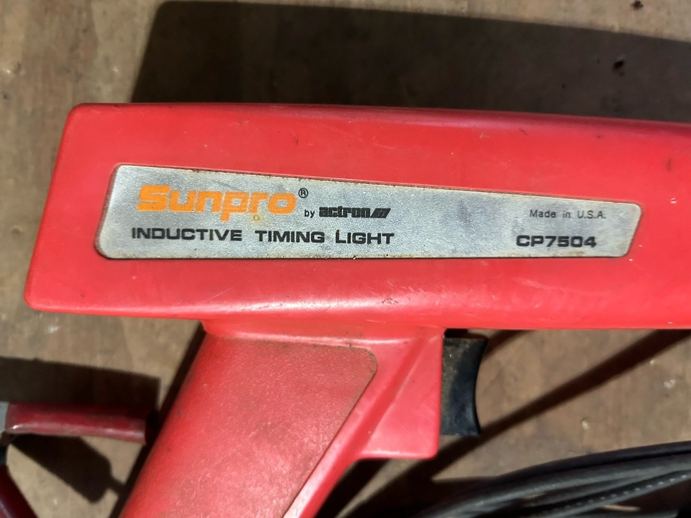 Sunpro Inductive Timing Light