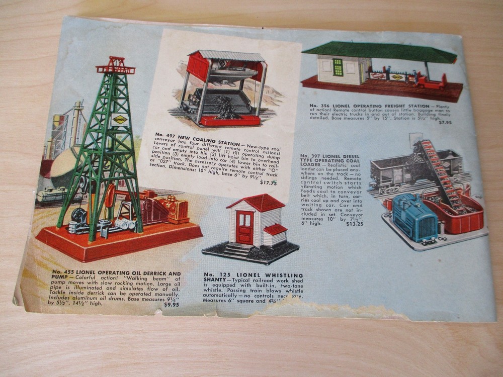 Lionel Postwar Original 1953 Consumer Catalog