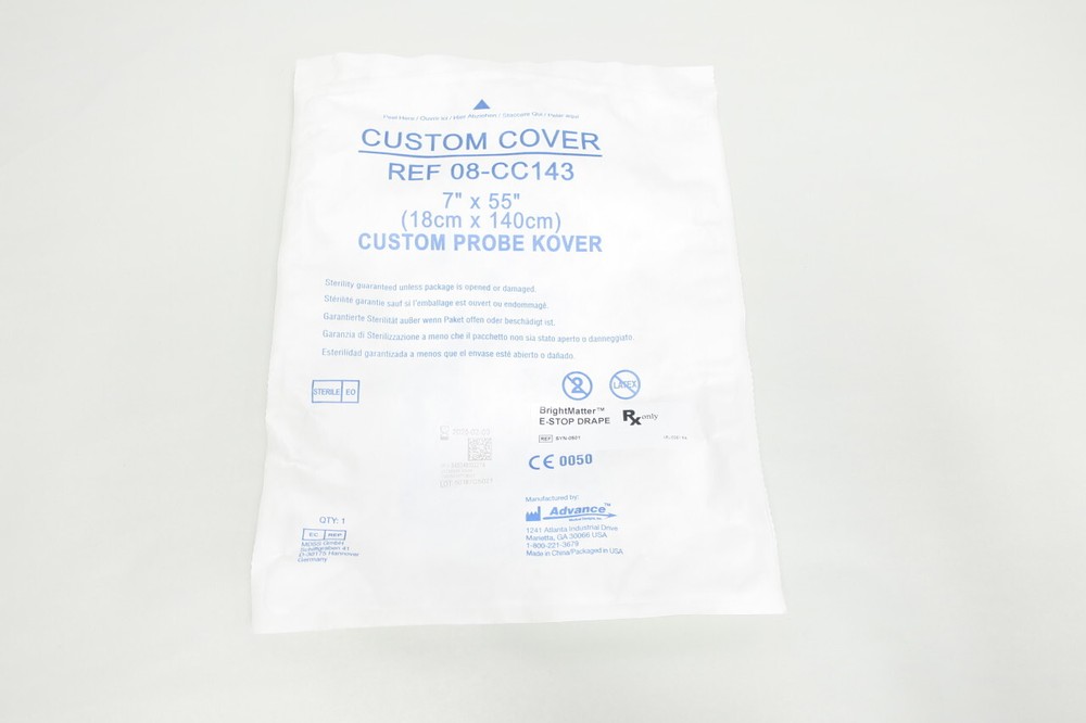 Box Of 10 Synaptive Medical SYN-0501 Brightmatter E-stop Drape