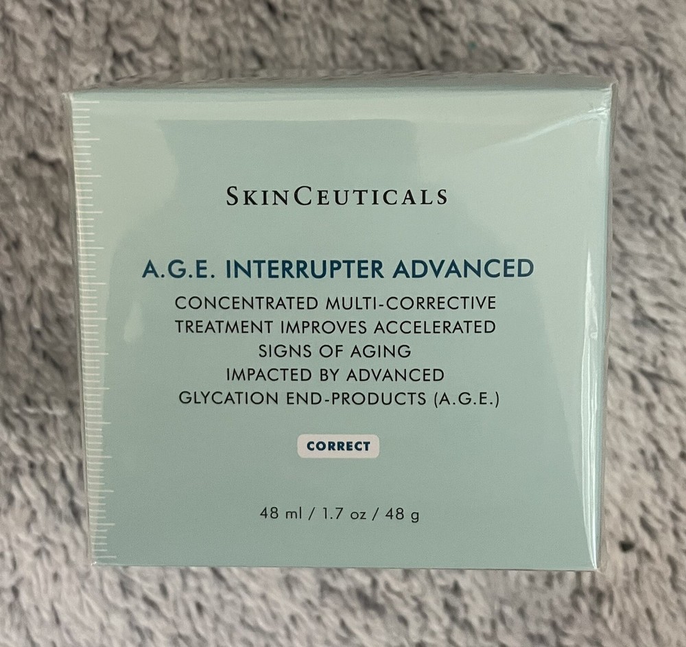 SKINCEUTICALS  AGE INTERRUPTER ADVANCED  FACE CREAM FULLSIZE 1.7 OZ AUTHENTIC