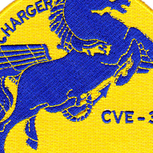USS Charger CVE-30 Carrier Escort Ship Patch