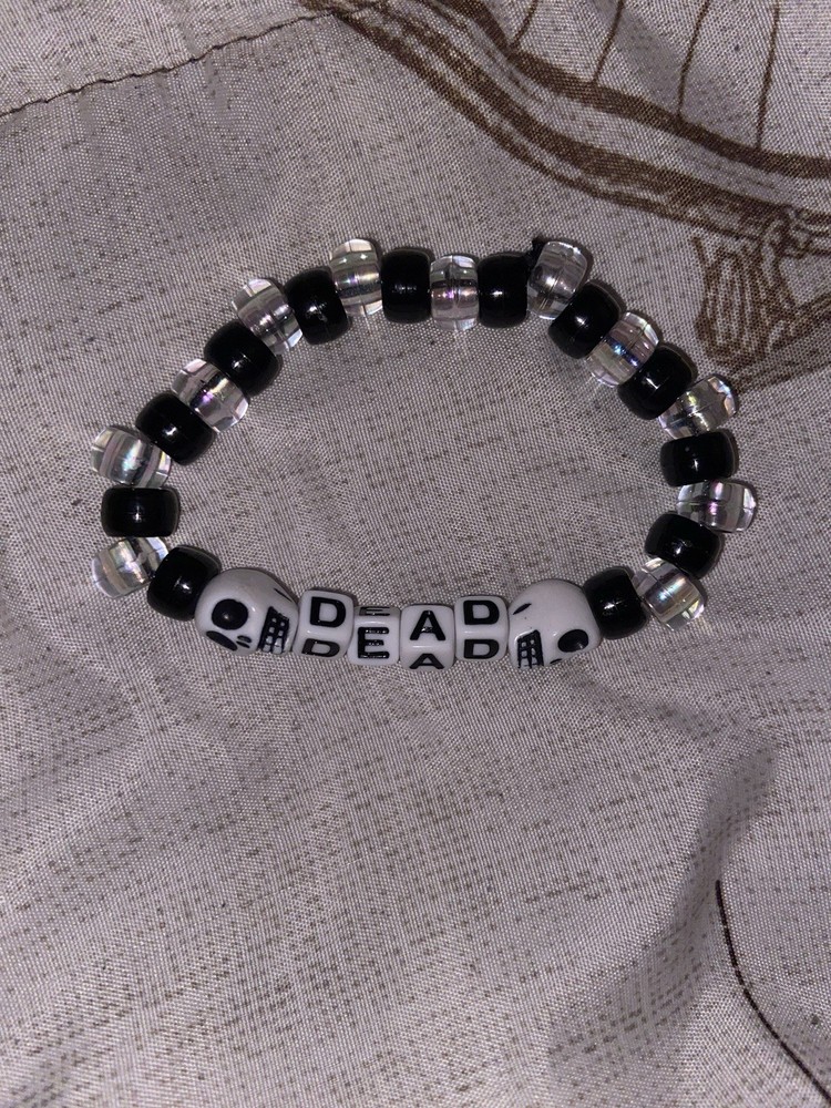 Single Dead Kandi Bracelet