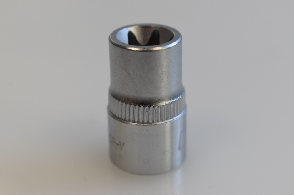 Cornwell Tools CBSE122 E12 TORX External Star Shallow Socket 3/8" Drive Chrome