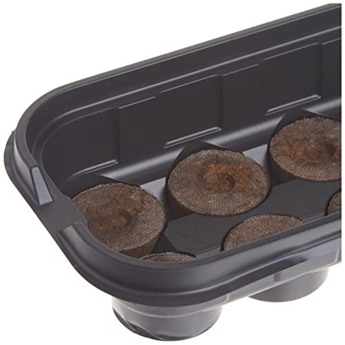 Seed Starting Windowsill Greenhouse with 12 Biodegradable 36mm Peat Pellets