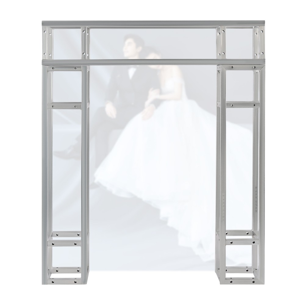 3 Pack Sturdy Square Box Truss Segments Tent System DJ Lighting Temporary Stage