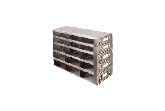 Upright Freezer Drawer Racks For 2" Boxes, UFD-352