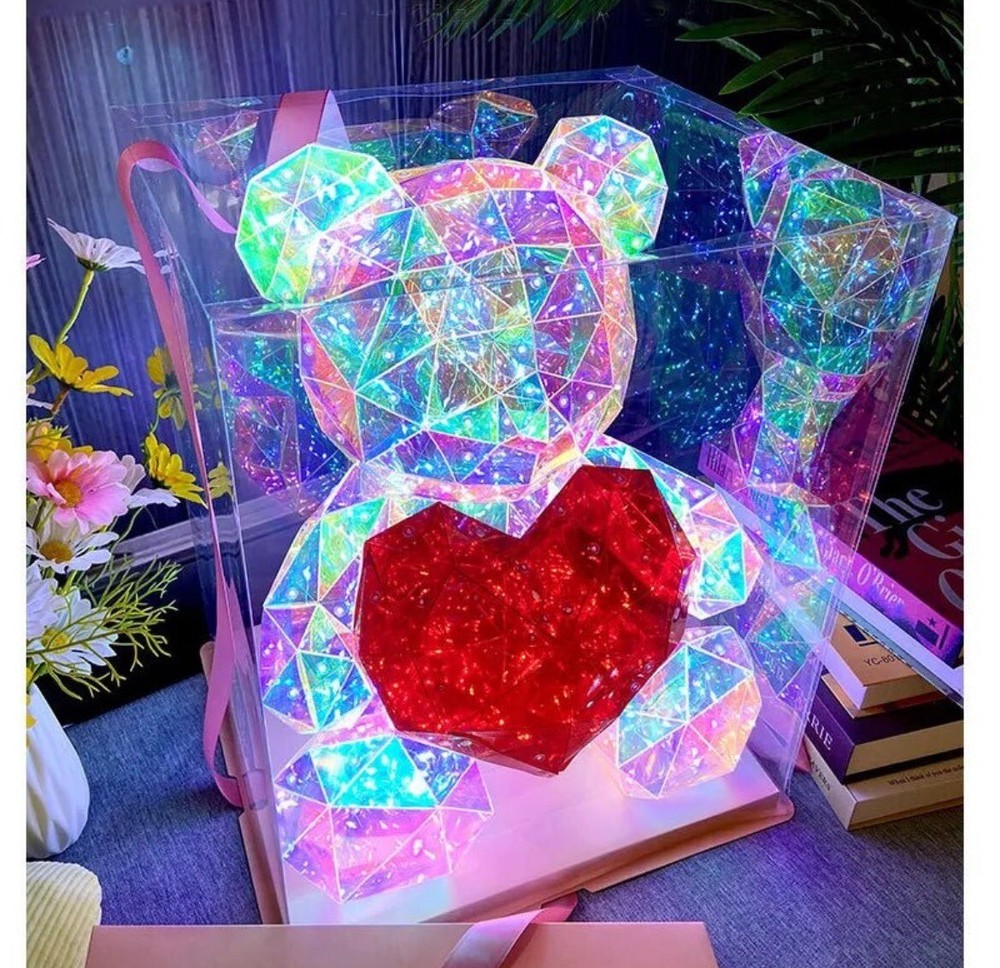 A Big Aurora Bear With Red Heart ( Aus Express Ship)
