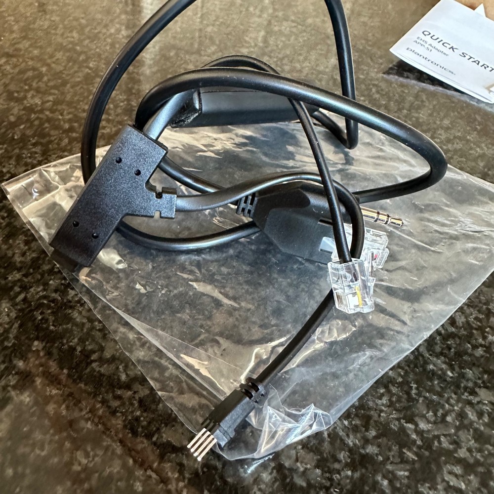 NEW Poly Plantronics Electronic Hook Switch Cable Cord APP-51 Remote Desk Phone