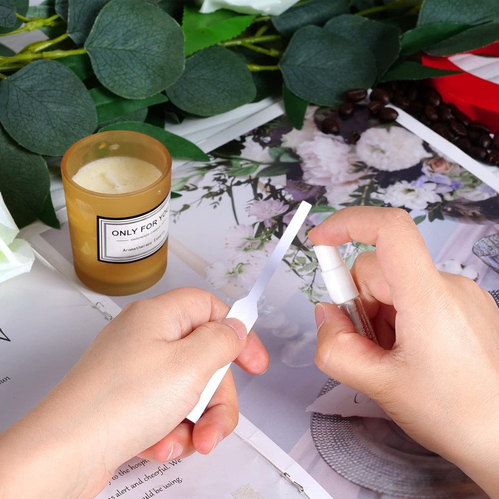 600Pcs Perfume Test Strips Paper Perfume Testing Strips Disposable Perfume Test