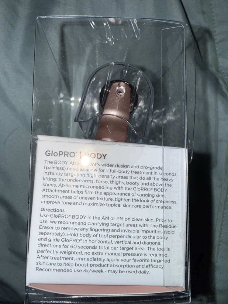 BeautyBio GloPRO Body Microtip Attachment Head NEW IN BOX
