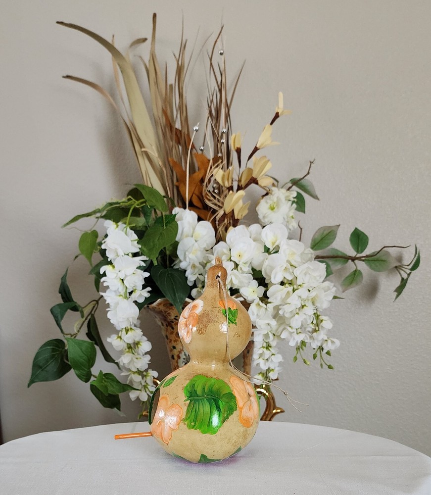 Nevada Grown Hand Painted Bird House Gourd