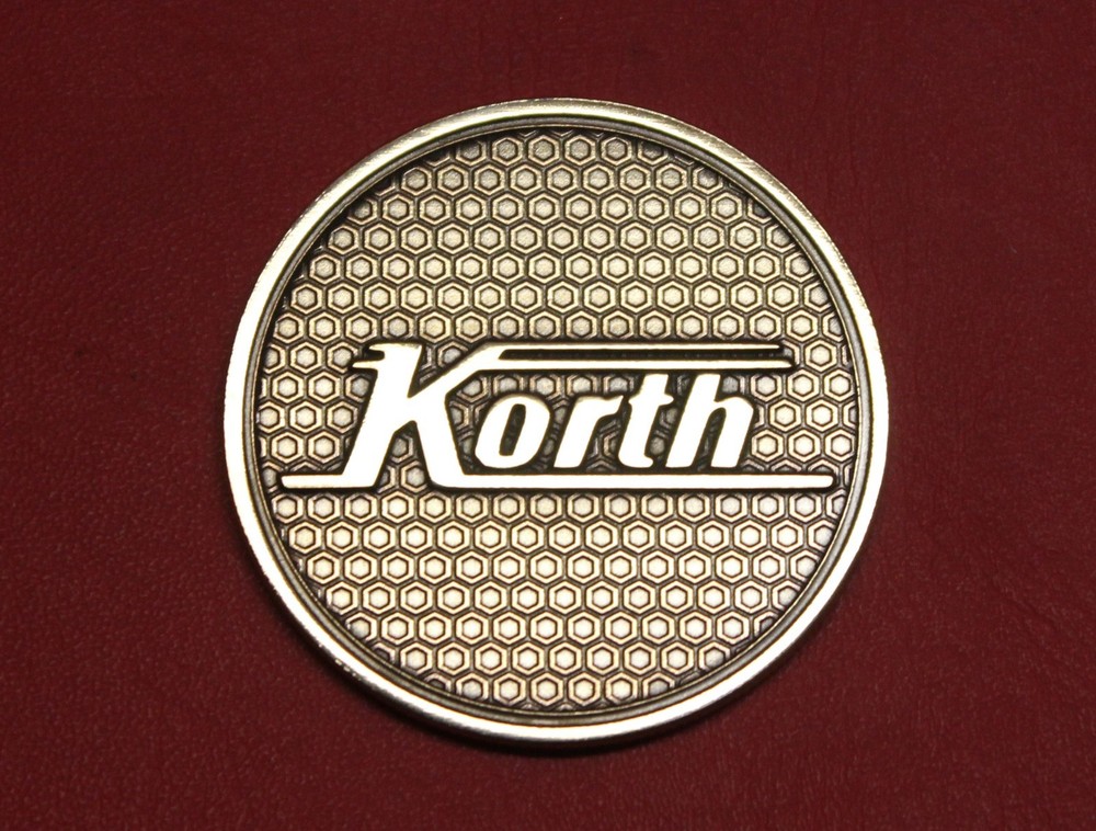 Korth Display Case Bronze Medallion