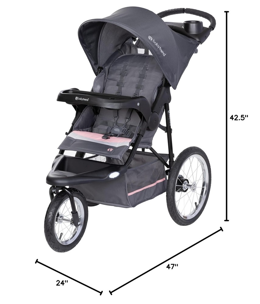 Baby Trend Expedition® Jogger, Dash Pink Stroller