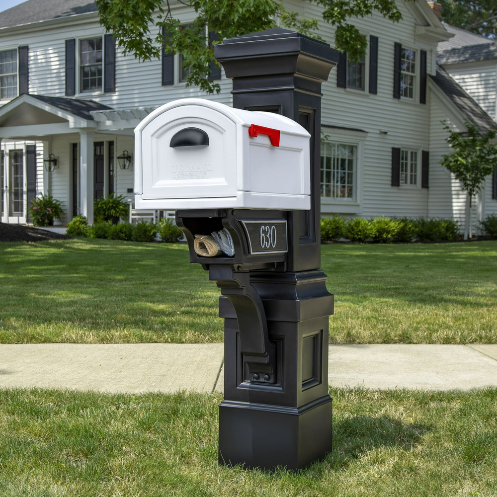 Step2 XL Post Mount Mailbox Heavy Duty Weatherproof Large Capacity