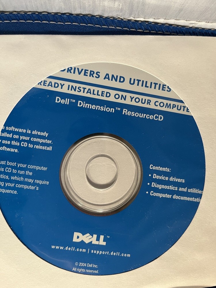 8-DELL CD-ROM’s , Tool Systems Software, Drivers & Utilities, Printer 926 & 720