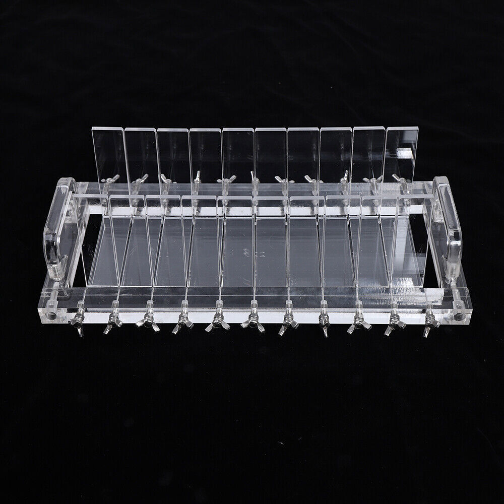 10 Compartments Acrylic Soap Cutter Adjustable Thickness Handmade Soap Cutter