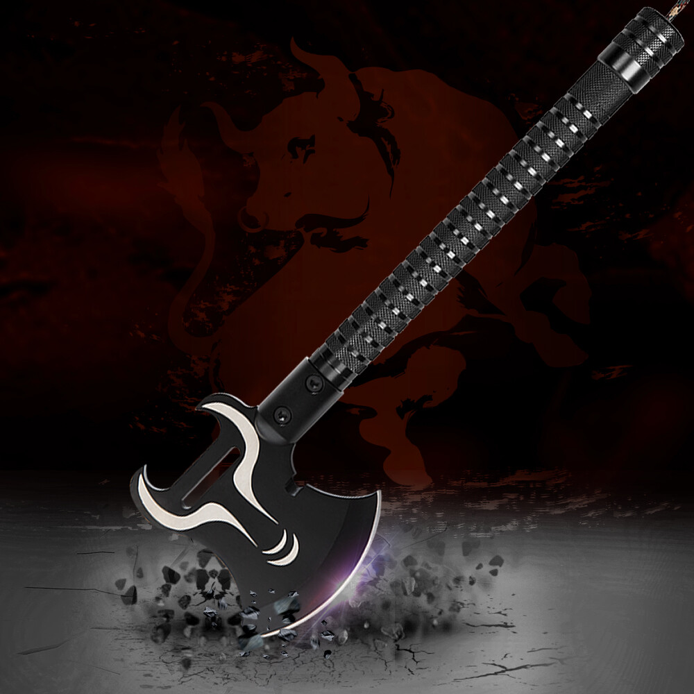 Multitool Survival kit, Camping Shovel Military Axe with Hatchet For Backpacking