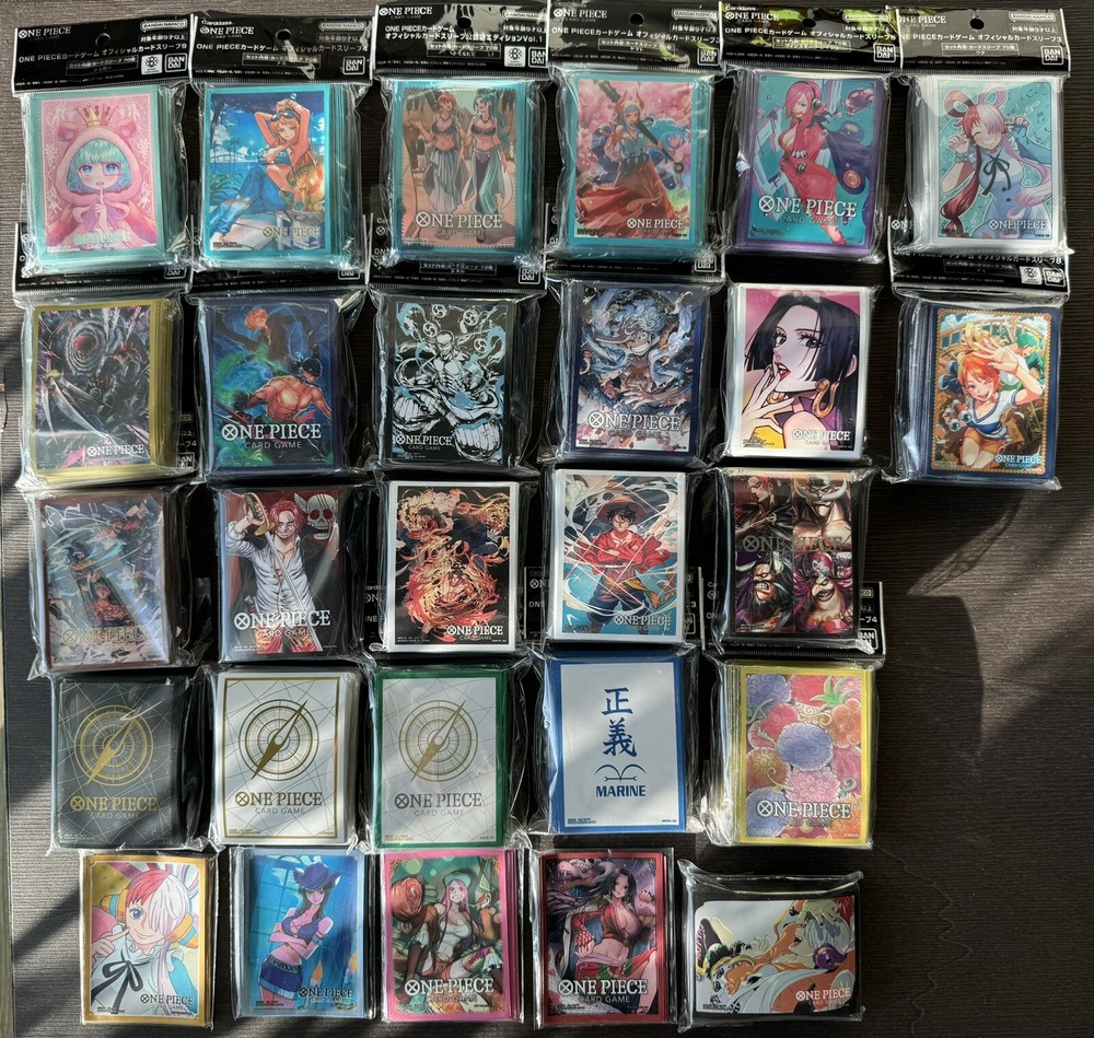 ONE PIECE Anime Assorted Standard TCG Official Card Sleeves Protector