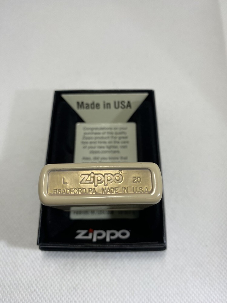 Zippo Flat Sand Lighter (See Description)