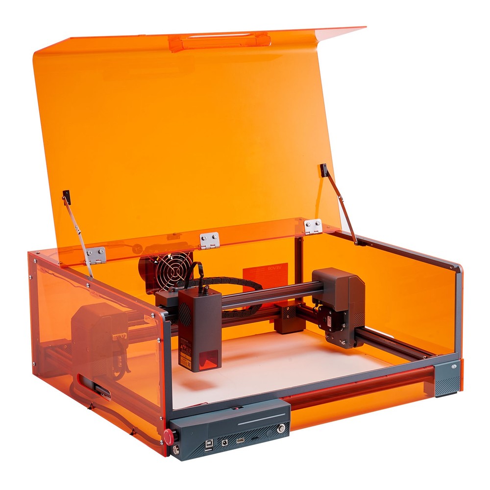 Uimoso 20W Laser Engraving Machine with Protective Enclosure, Class 1