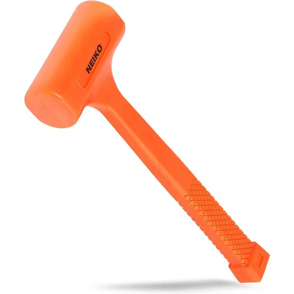 4 Lb. Dead Blow Hammer, Neon Orange