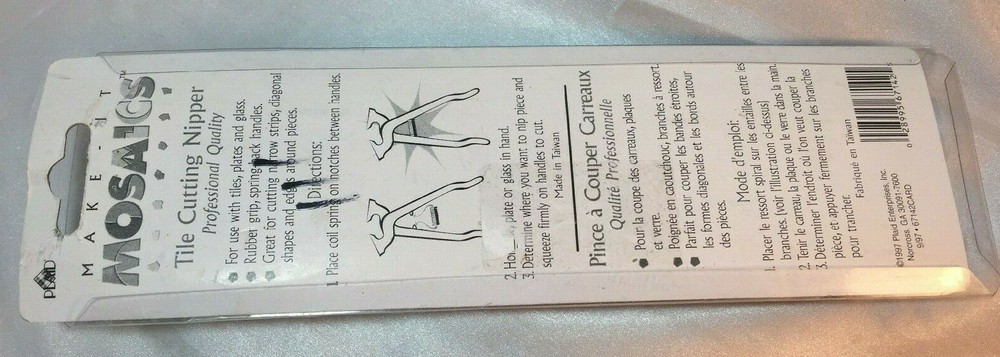 Tile Cutting Nippers~Make-It Mosaics-NEW