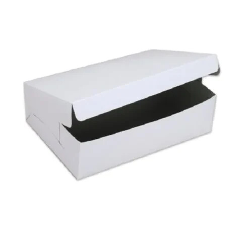 19144C(100PCS), 19x14x4-Inch Cardboard Cake Boxes