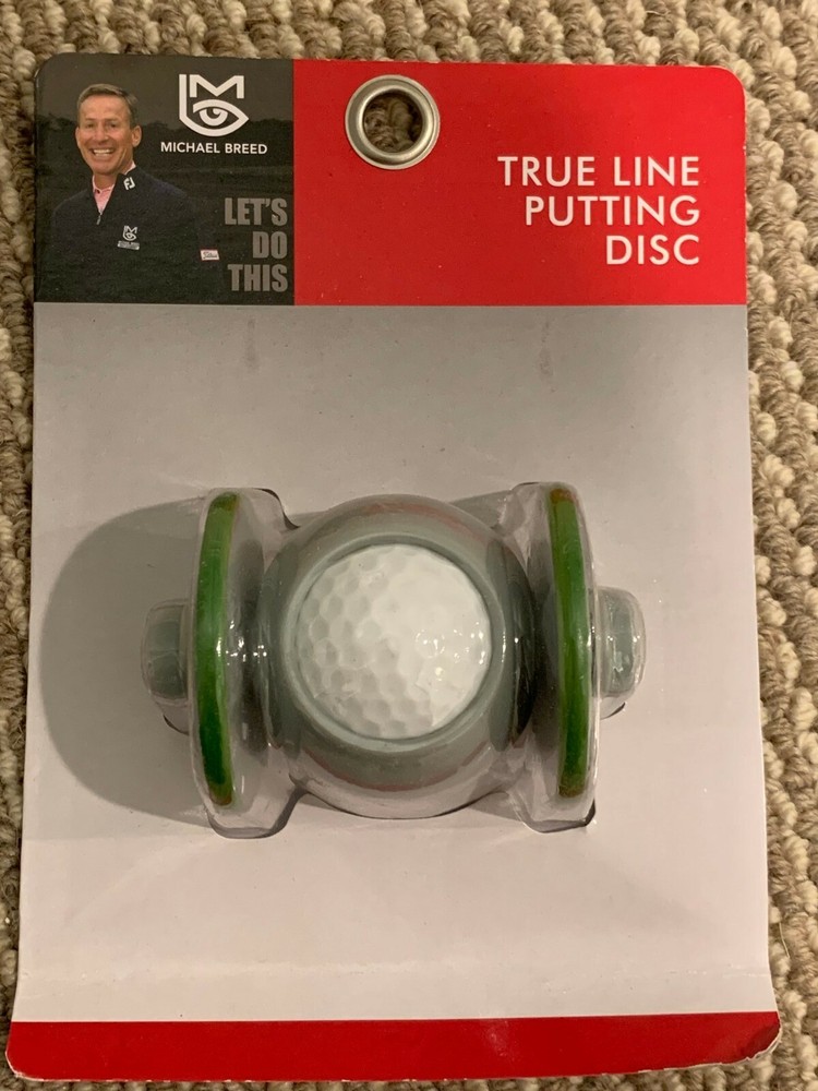 Michael Breed True Line Putting Disc Golf Practice Training Aid Brand New!
